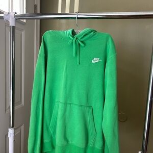 Nike Bright Green Pullover Hoodie